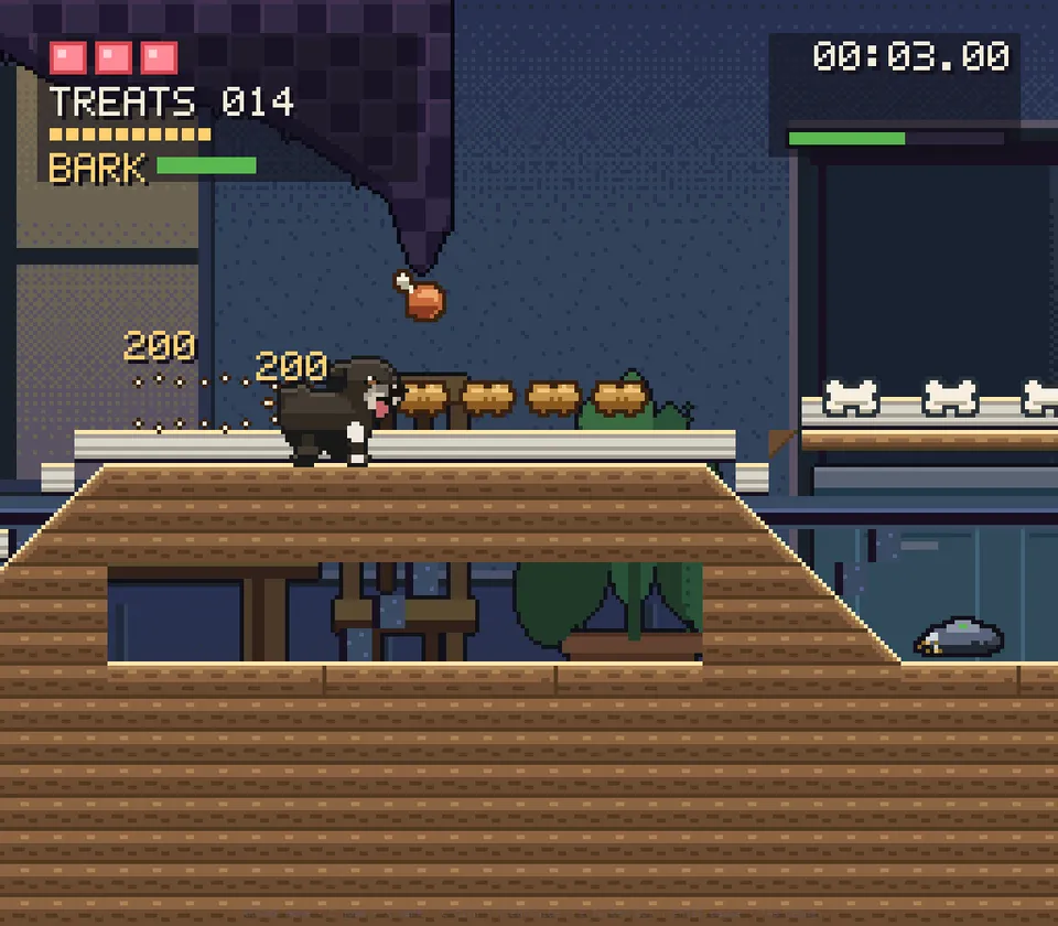 Dine & Dash — Zone 1, the kitchen — Dash running