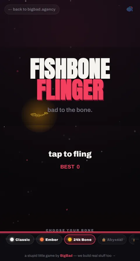 Fishbone Flinger — Skins