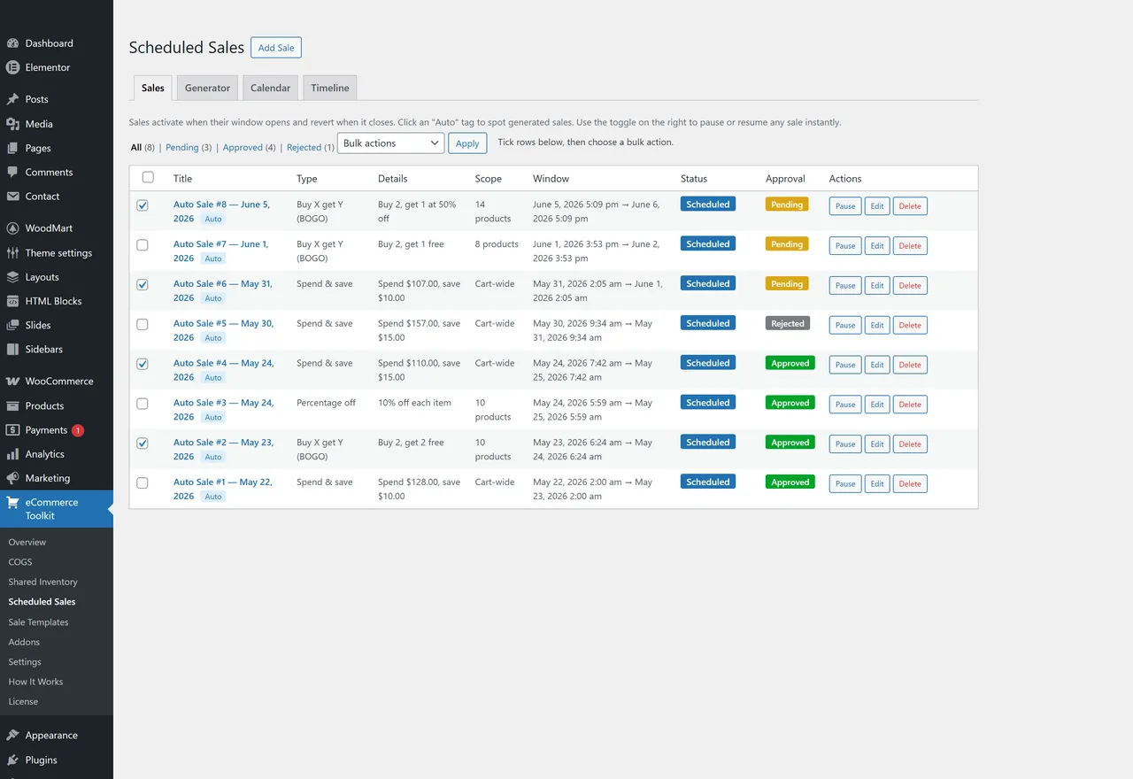 BigBad Store Toolkit for WooCommerce — real admin screen 3