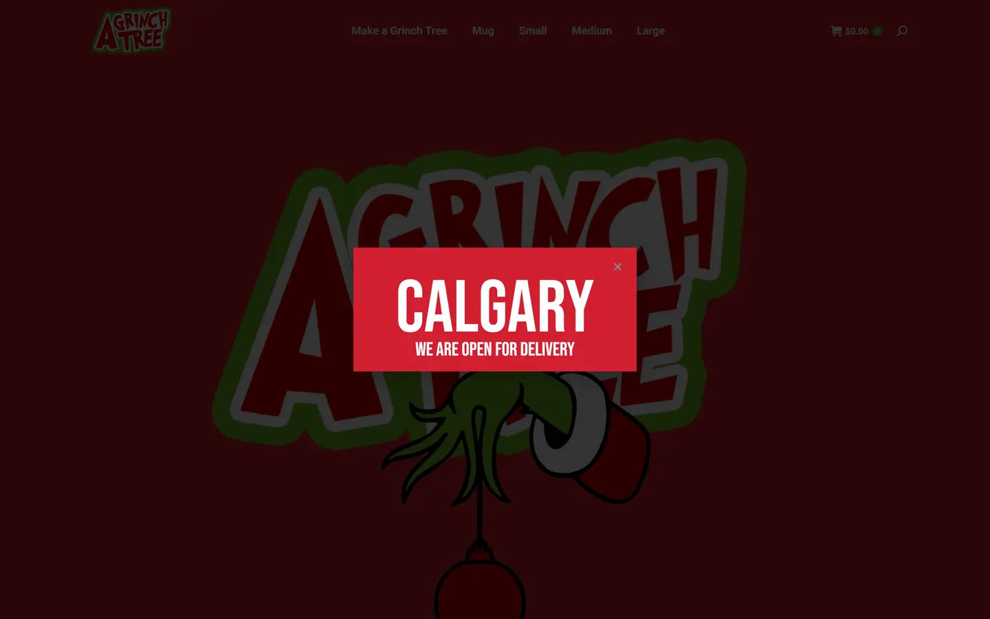 A Grinch Tree — the live site