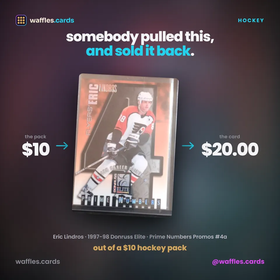 Waffles.cards — a real post