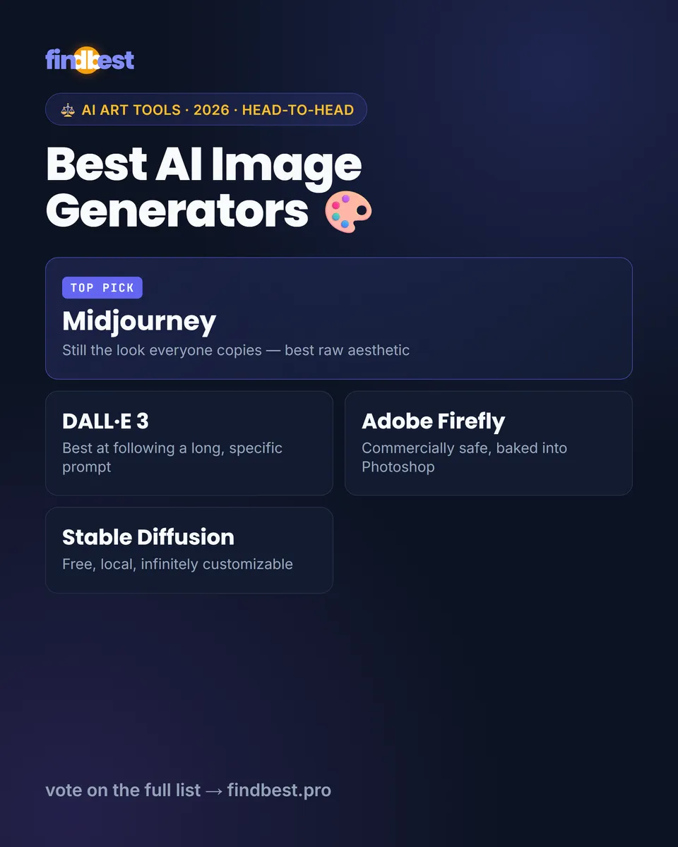Best AI image generators post