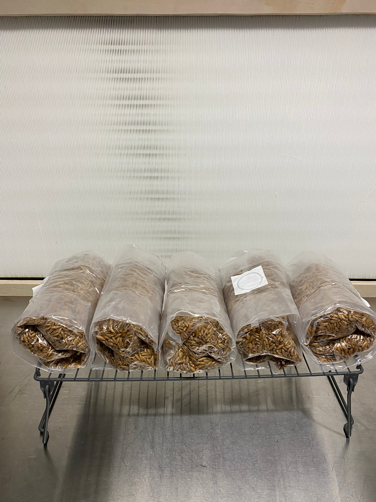 Sterilized Grain Bags with Filter Patch and Injection Port (Whole Oats)