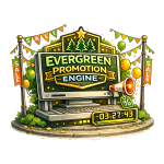 Evergreen Promotion Engine PRO (1 Site)