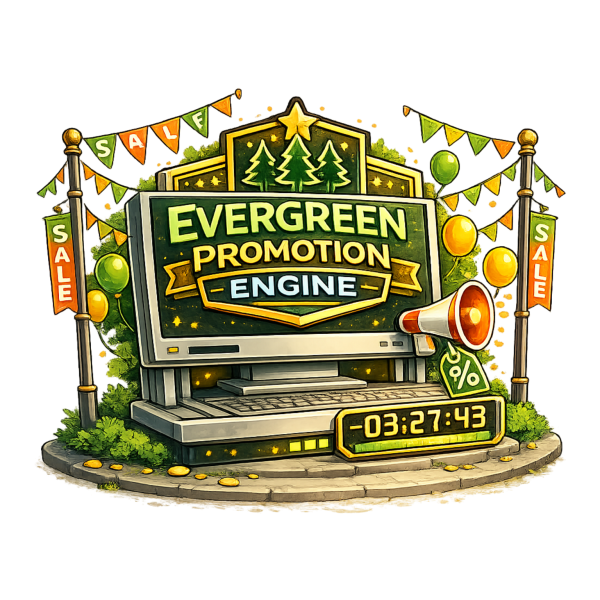 Evergreen Promotion Engine PRO (1 Site)